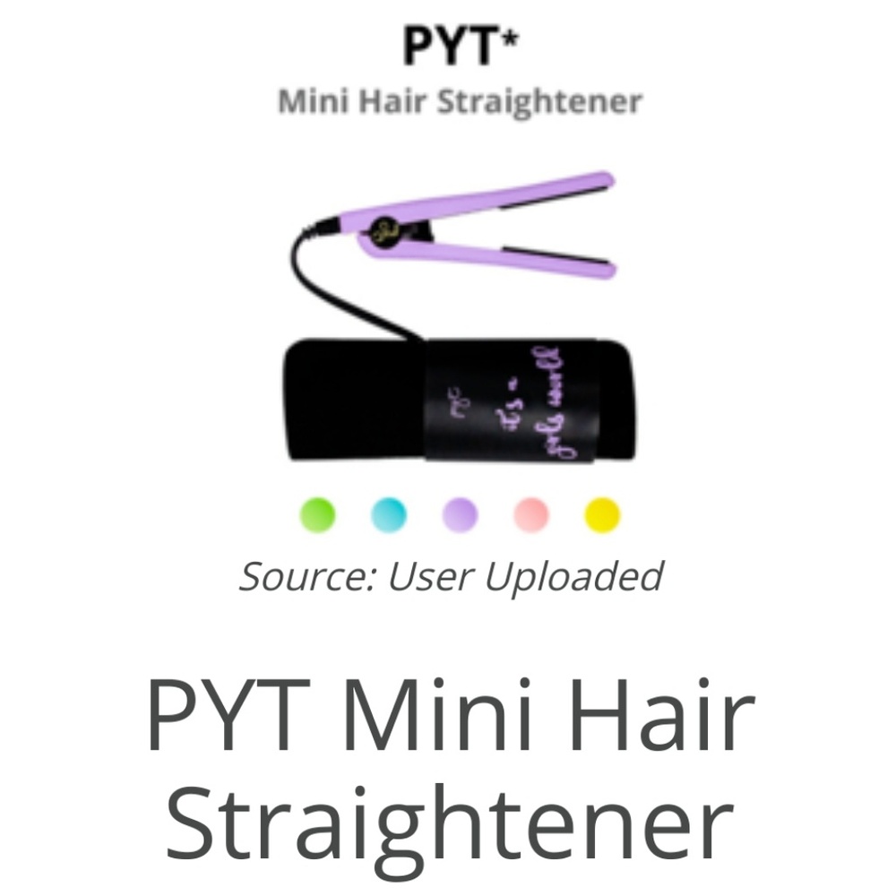 BNWT PYT Mini Hair Straightener